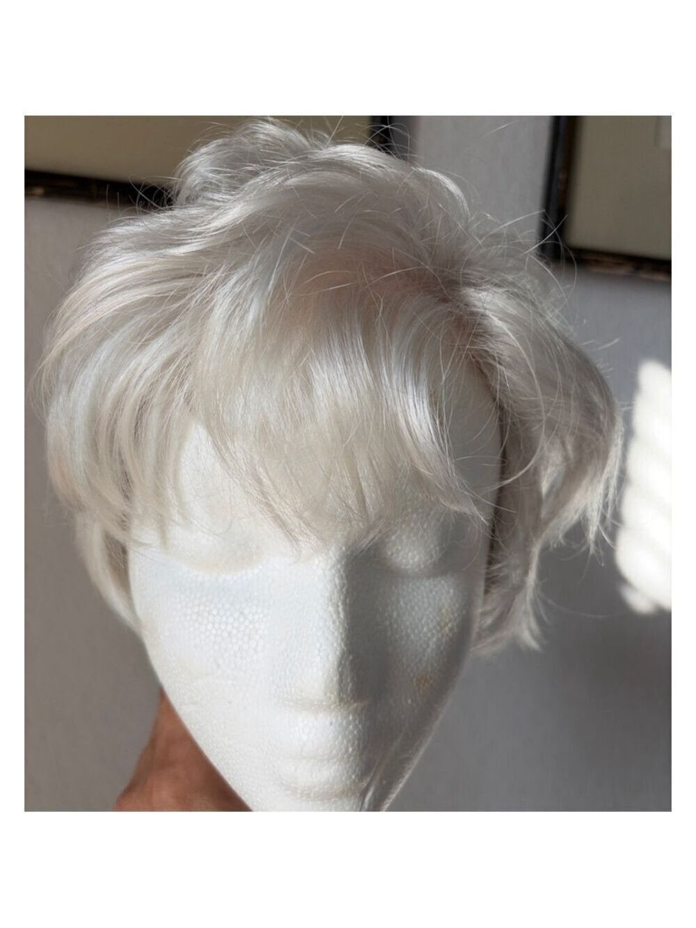 Women's PAULA YOUNG Silver Short Wavy Wig One Size